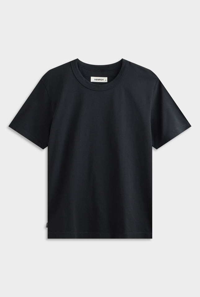Heavy Weight Logo T-Shirt - Navy