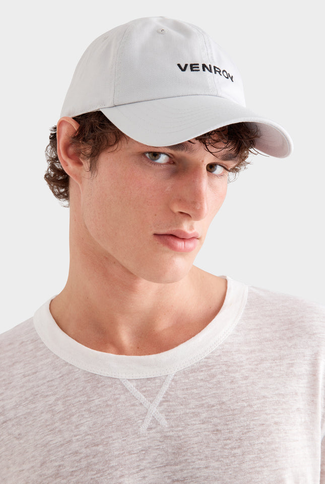 Venroy Cotton Logo Cap - Light Blue