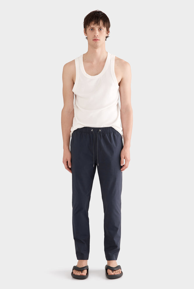 Cotton Stretch Pant - Smokey Olive