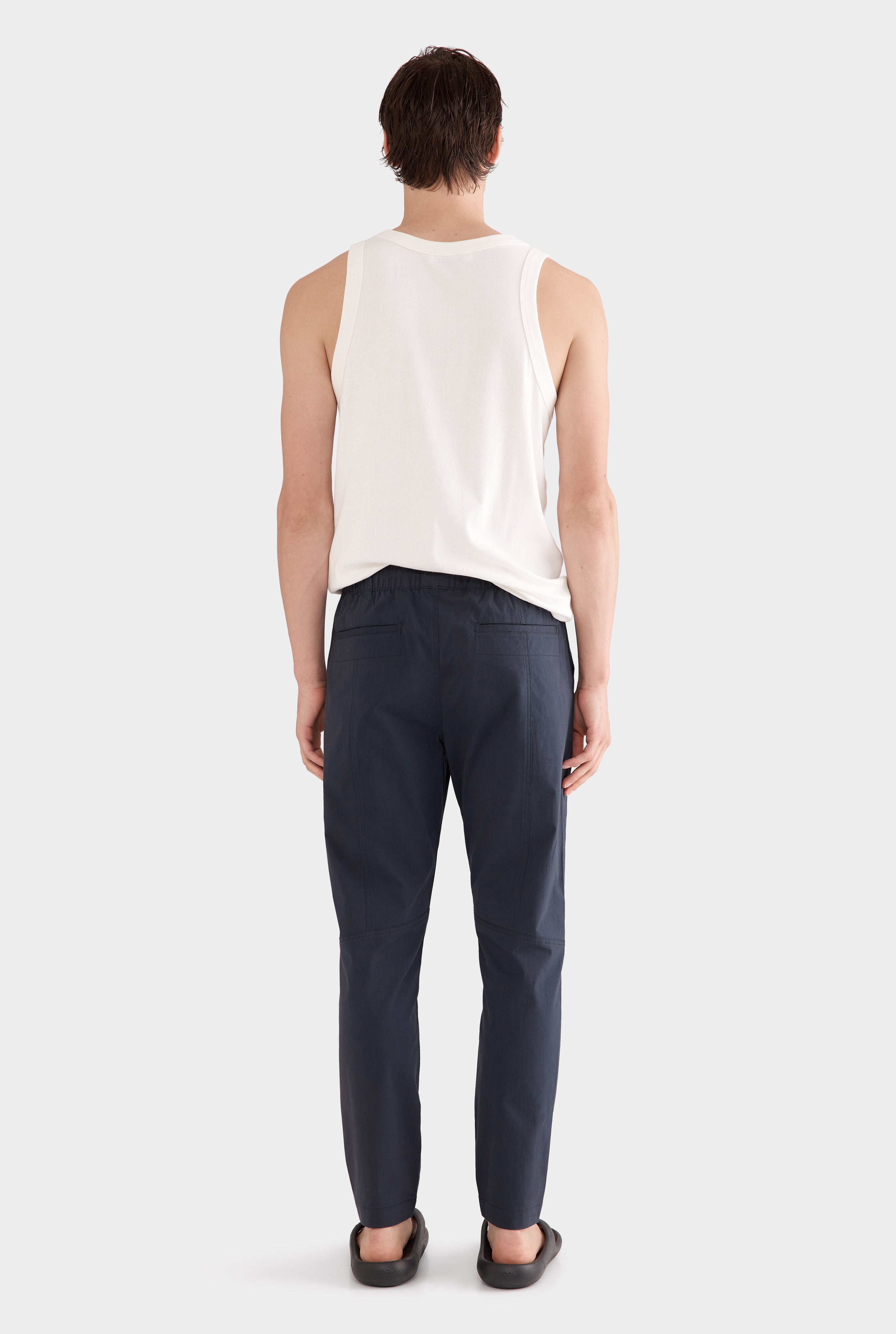 Cotton Stretch Pant - Navy