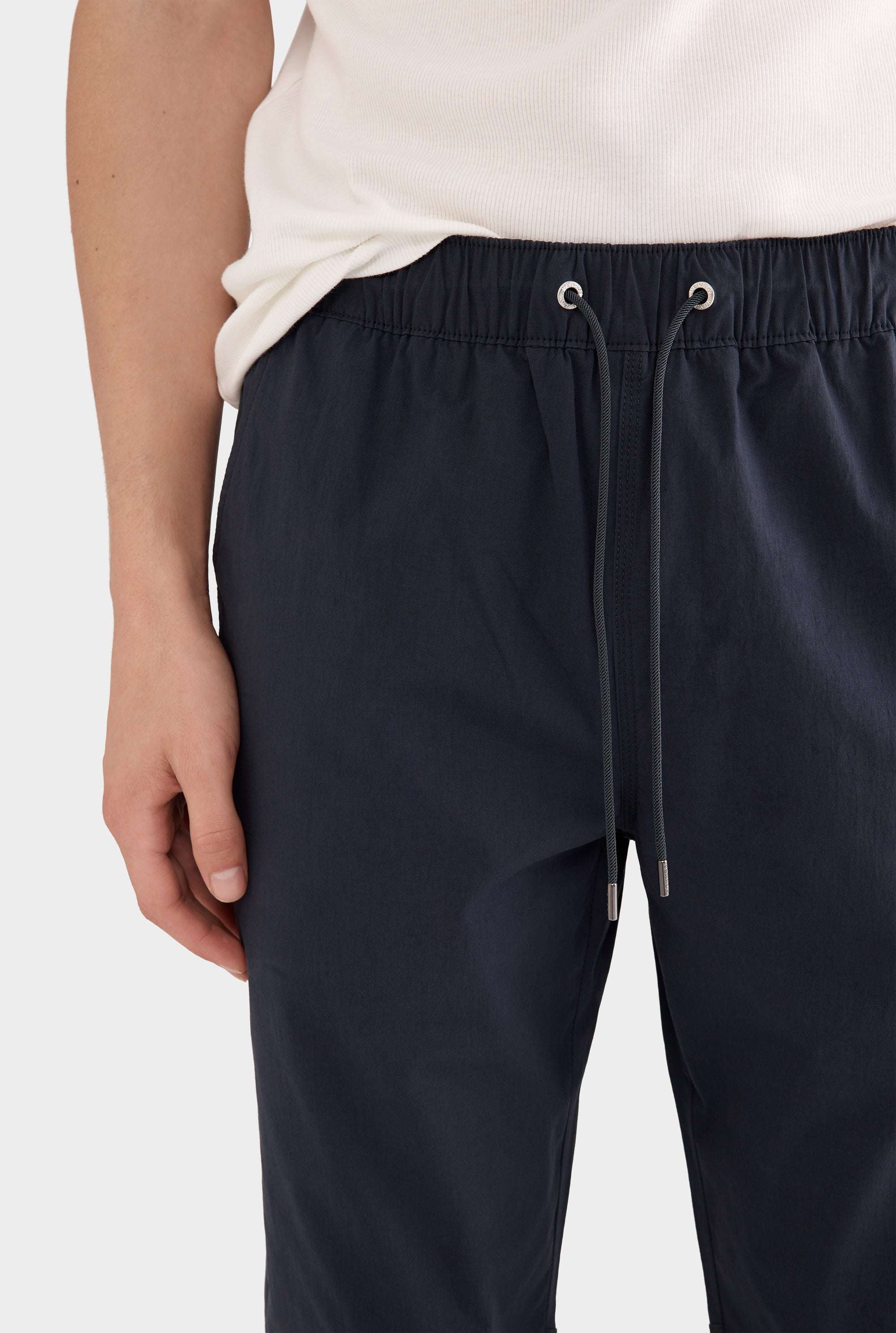 Cotton Stretch Pant - Navy