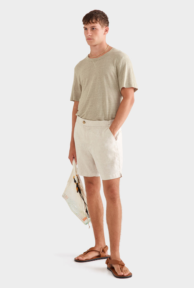 Side Tab Shorts - Sand