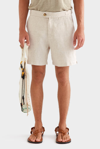 Side Tab Shorts - Sand