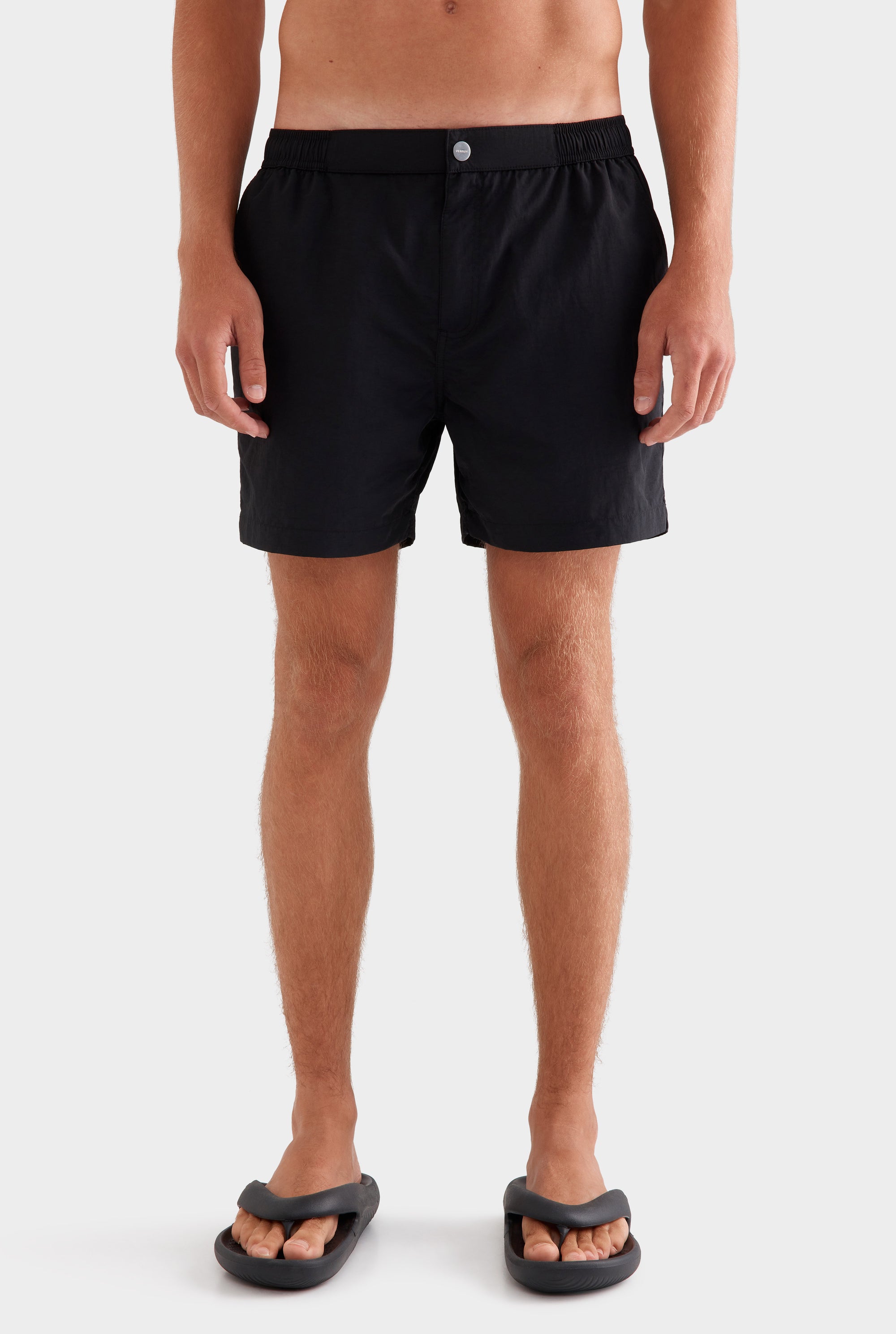 Solid Snaplock Swim Short - Navy