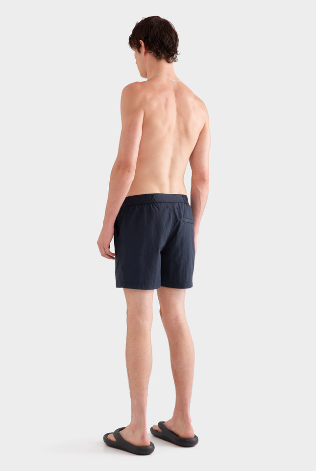 Solid Snaplock Swim Short - Navy