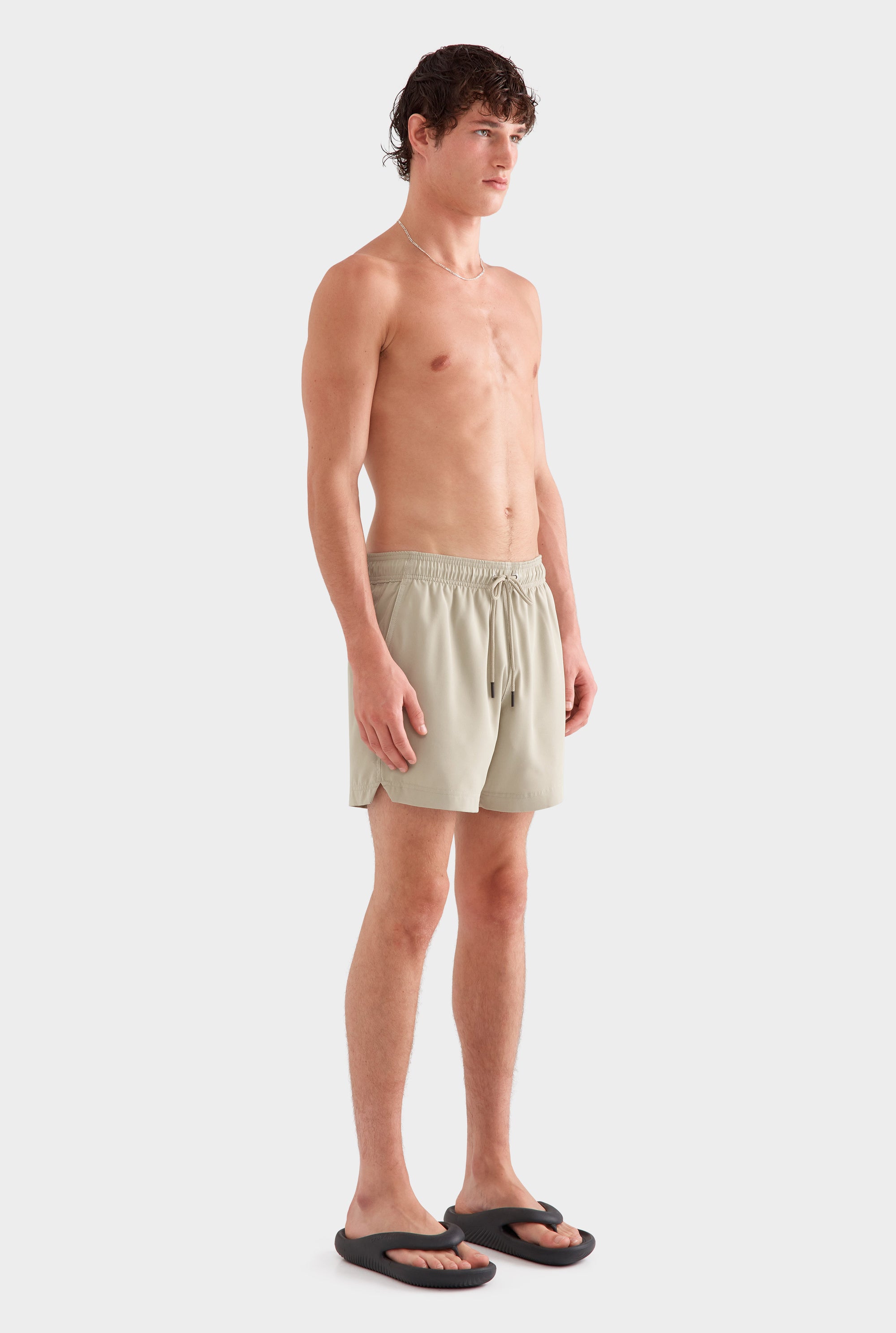 Solid Stretch Swim Short -  Sage