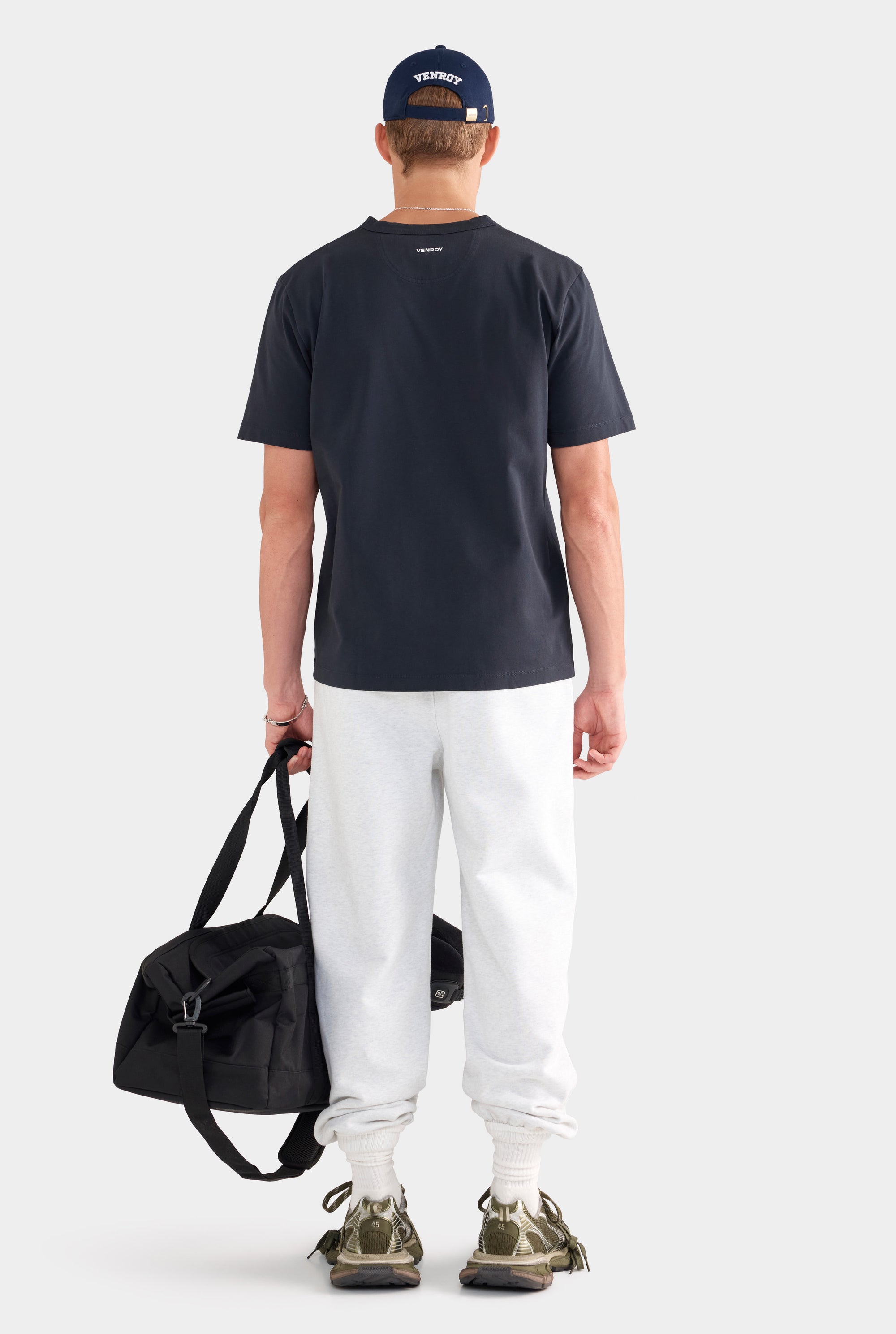 Heavy Weight Logo T-Shirt - Navy