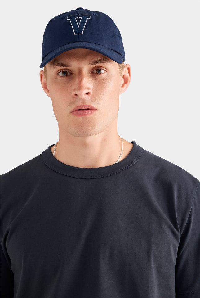 Heavy Weight Logo T-Shirt - Navy