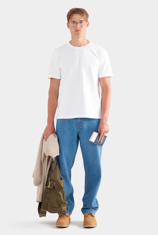 Heavy Weight Logo T-Shirt - Off White