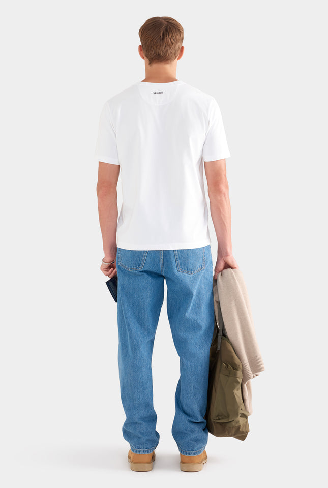 Heavy Weight Logo T-Shirt - Off White