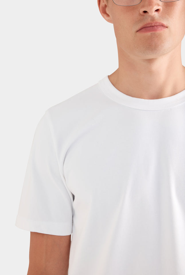 Heavy Weight Logo T-Shirt - Off White