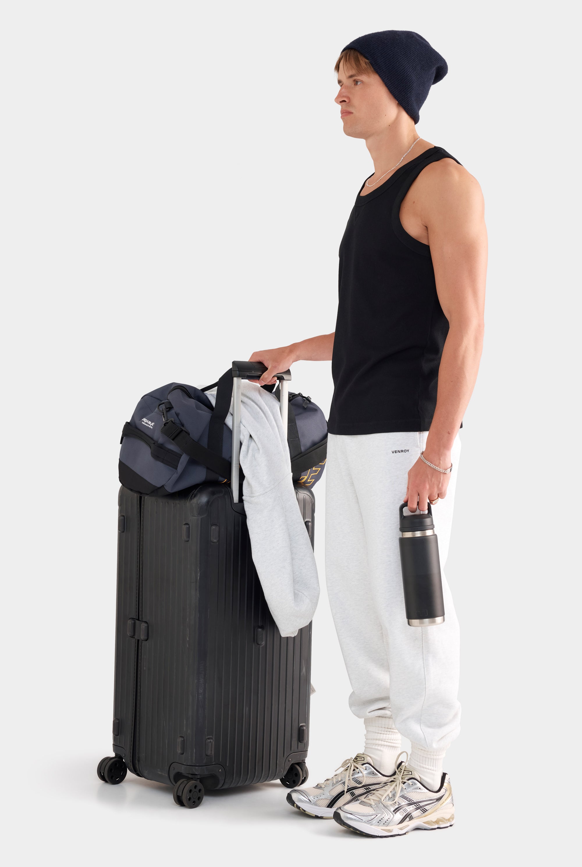 Jersey Rib Tank - Black