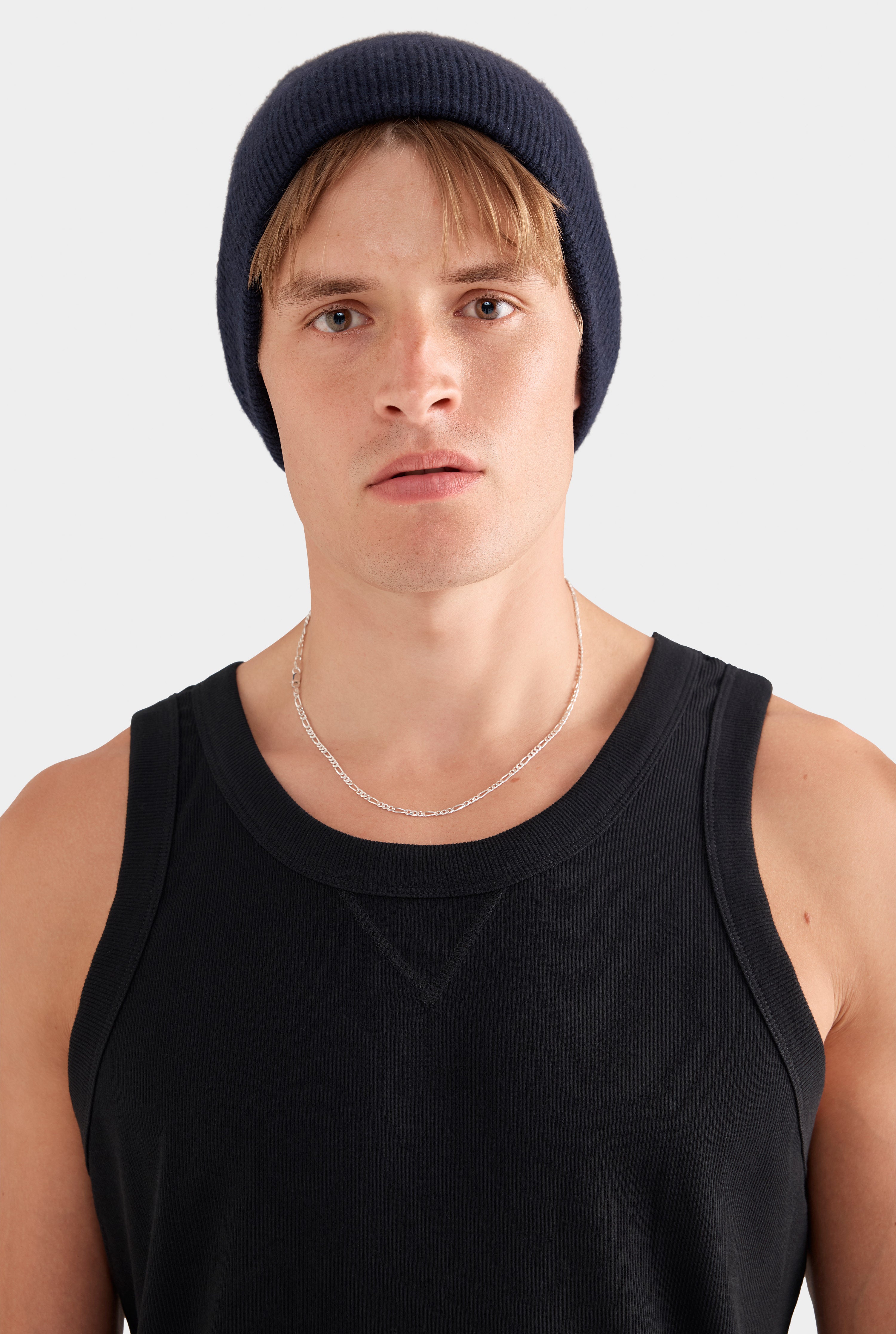 Jersey Rib Tank - Black