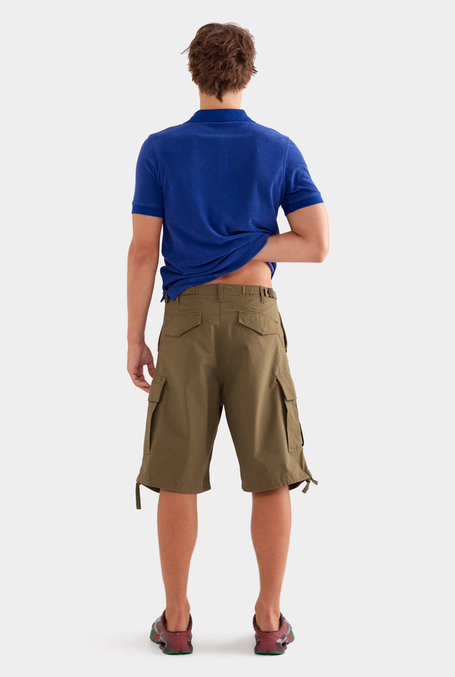 Riptstop Cotton Cargo Short - Military Olive