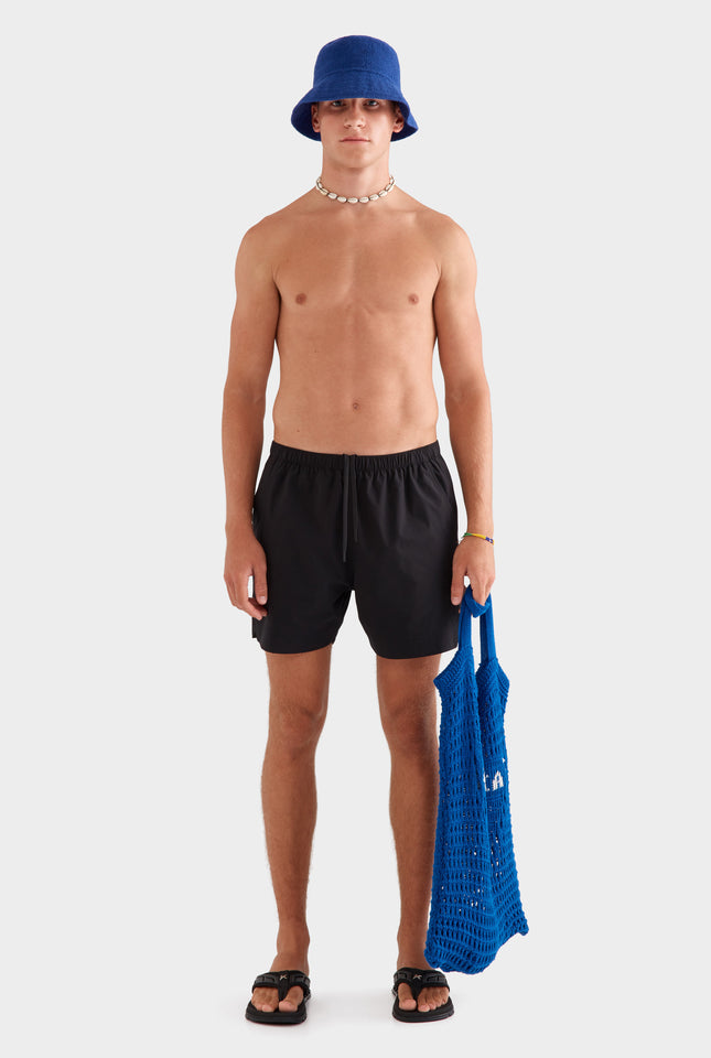 Sports Swim Short -  Black