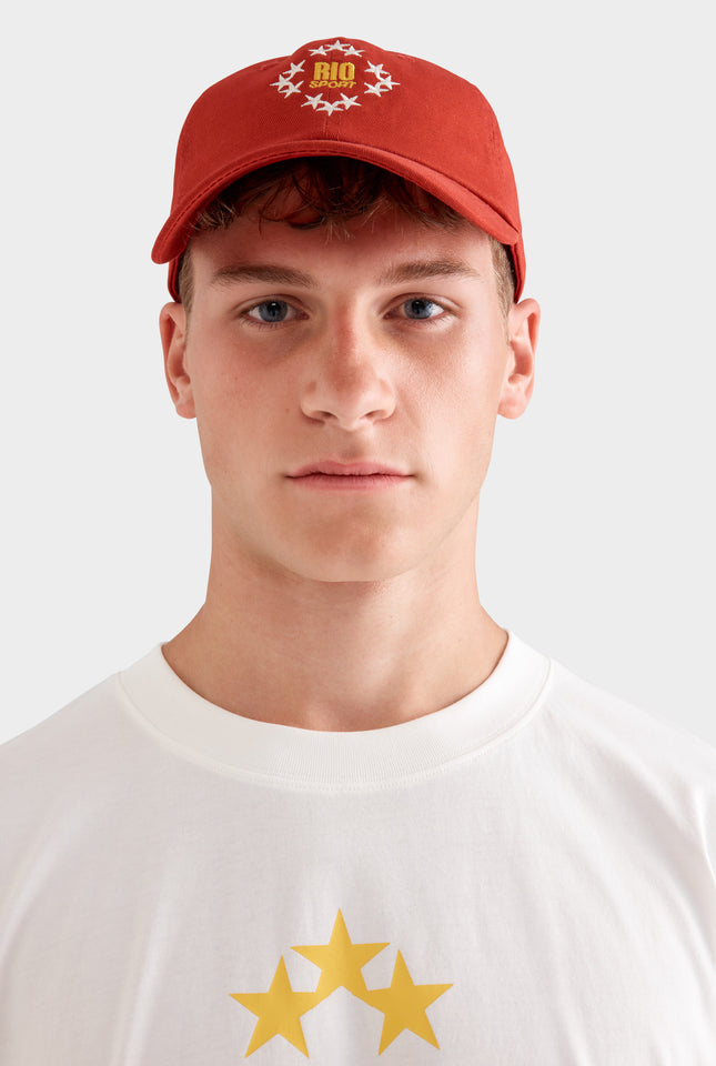 Venroy Rio Cotton Logo Cap -  Picante