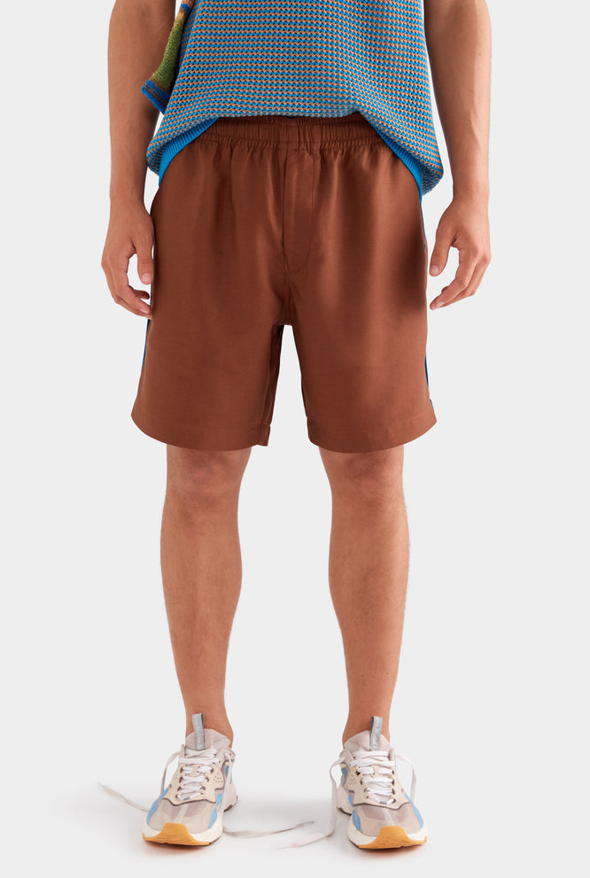 Tencel Lounge Shorts - Olive