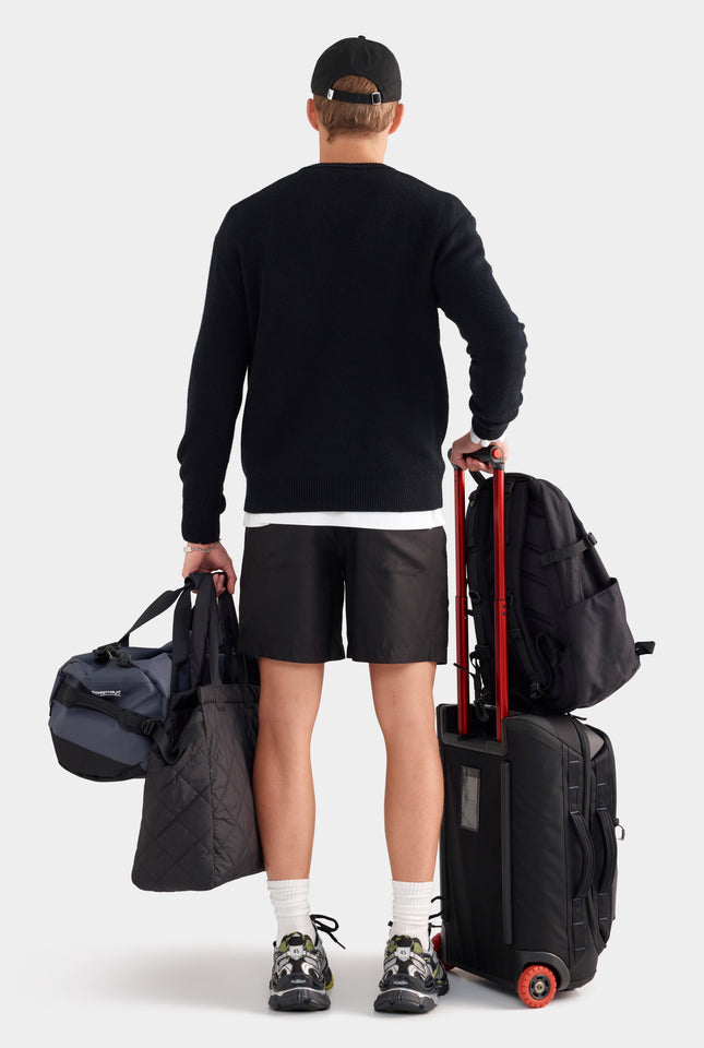 Wool Cashmere Sweater - Black