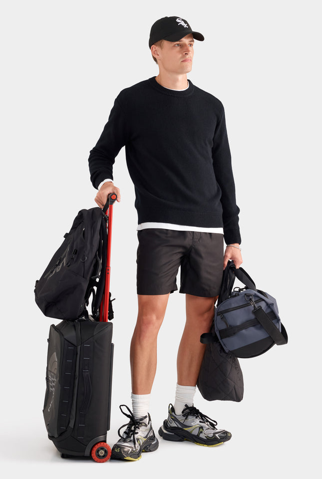 Wool Cashmere Sweater - Black