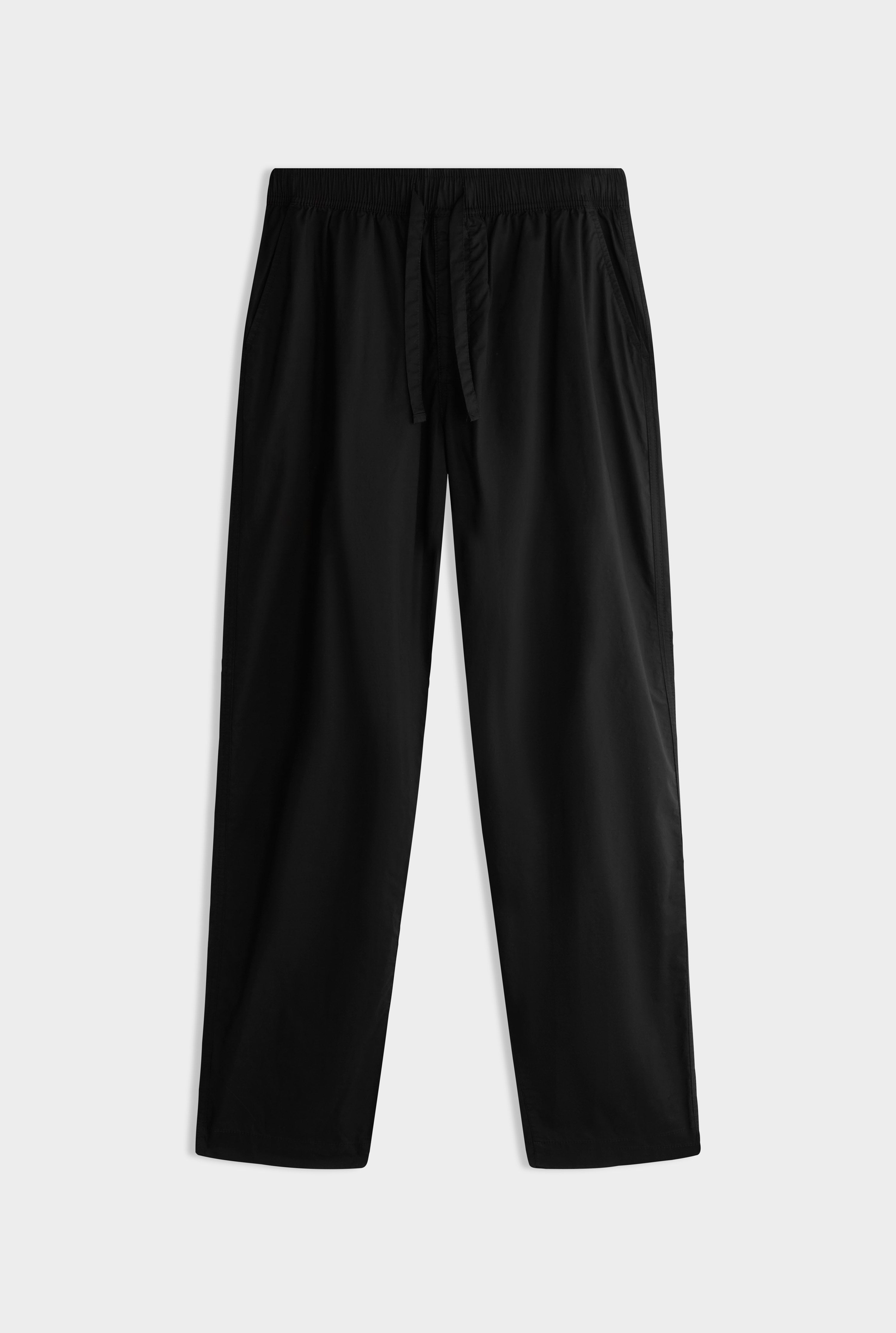 Relaxed Poplin Pant - Black