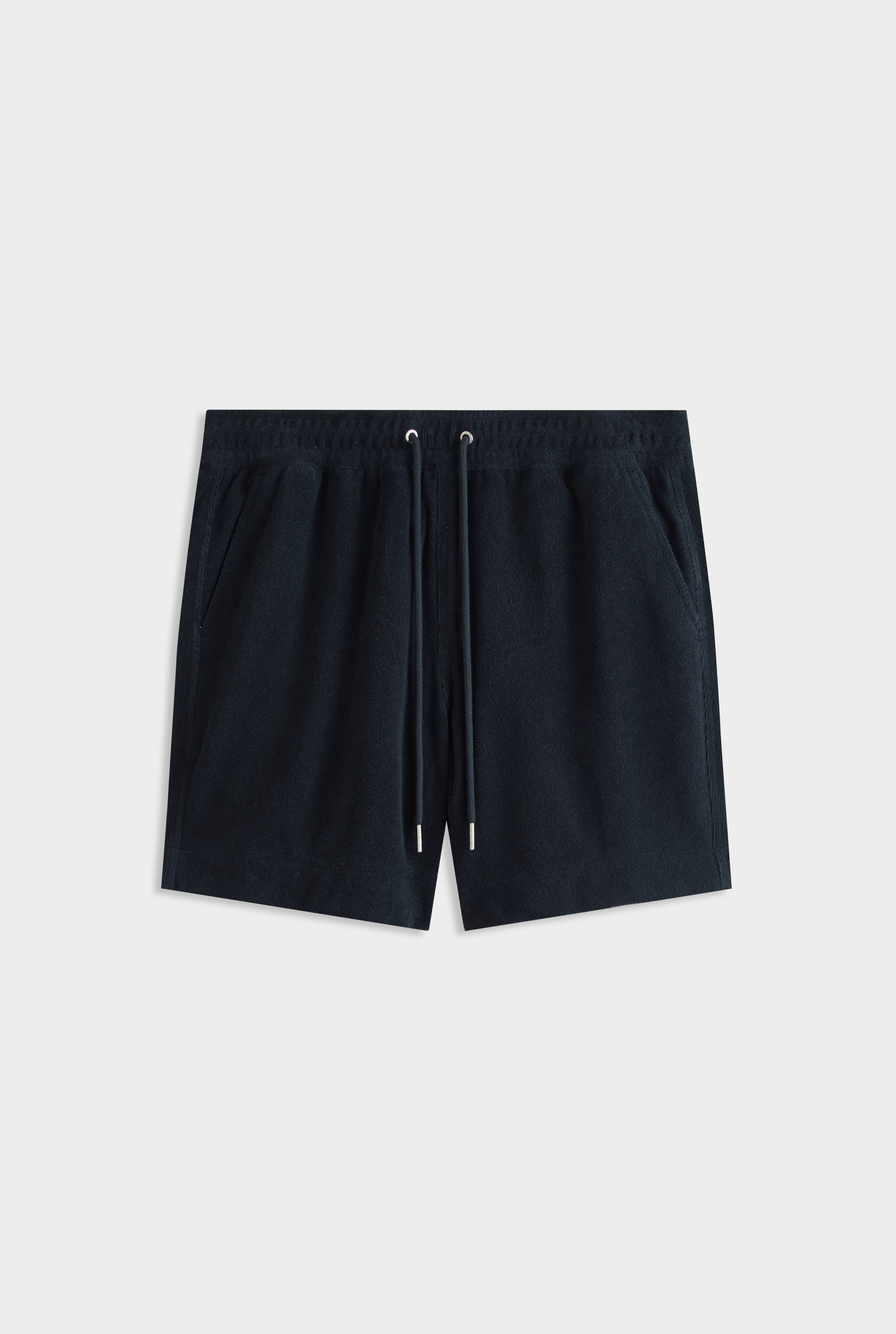 Terry Towel Lounge Shorts - Navy