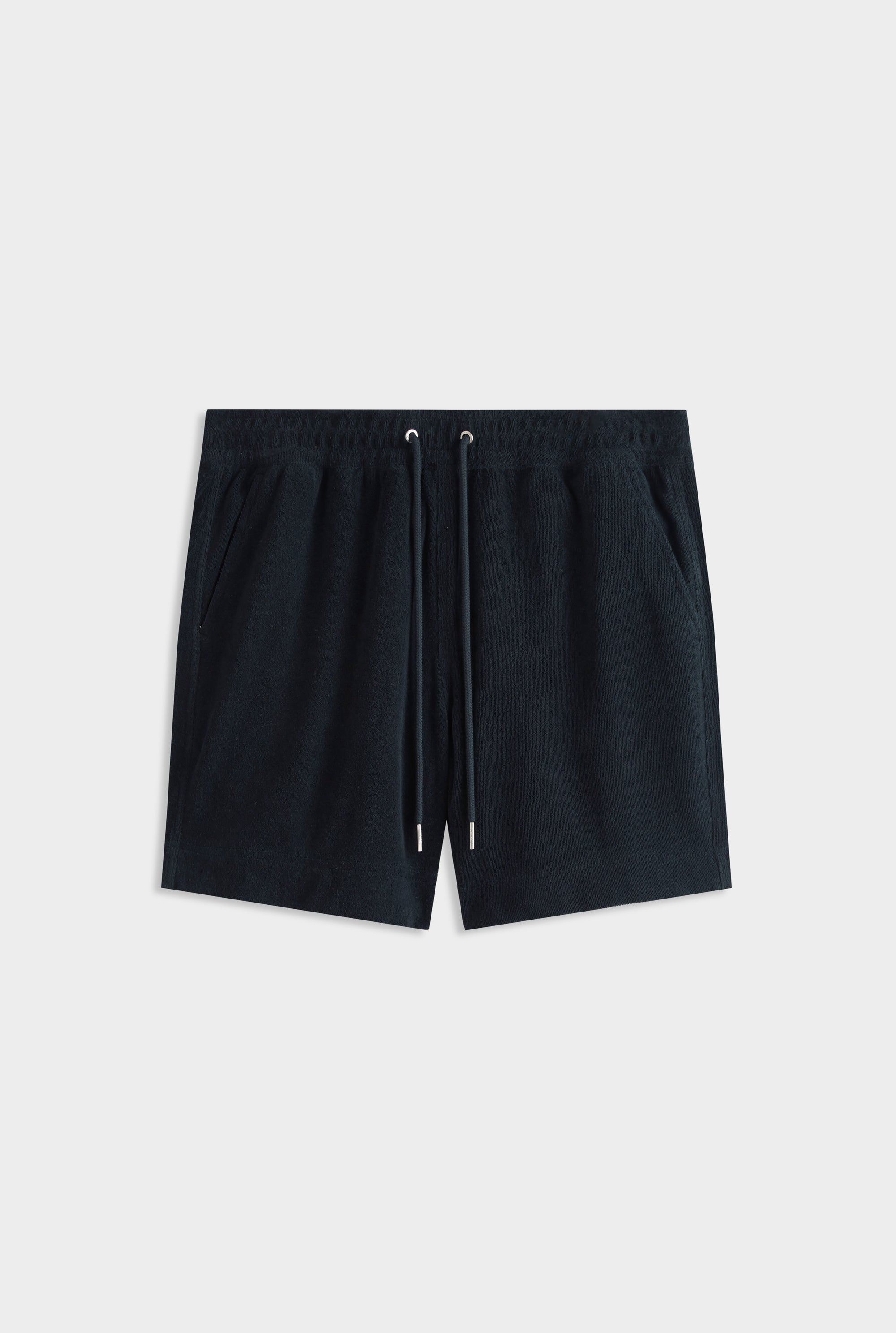 Terry Towel Lounge Shorts - Navy