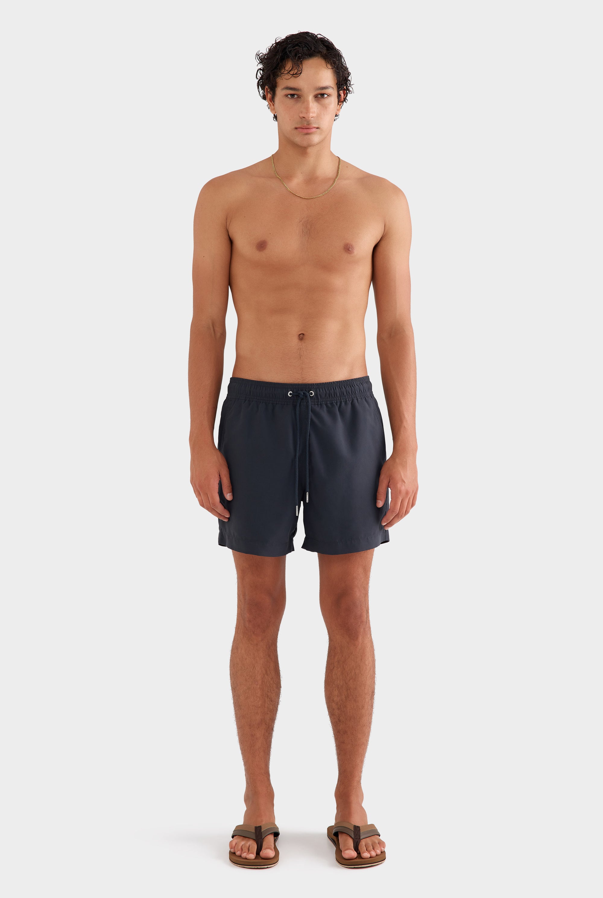 Solid Swim Short - Navy