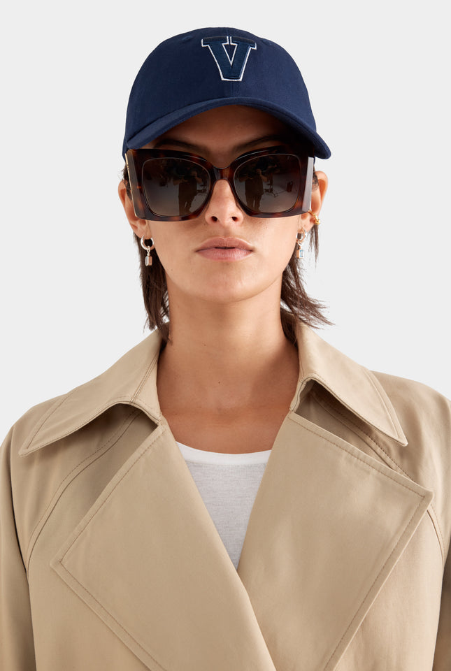 Classic Cotton Trench Coat - Pale Khaki