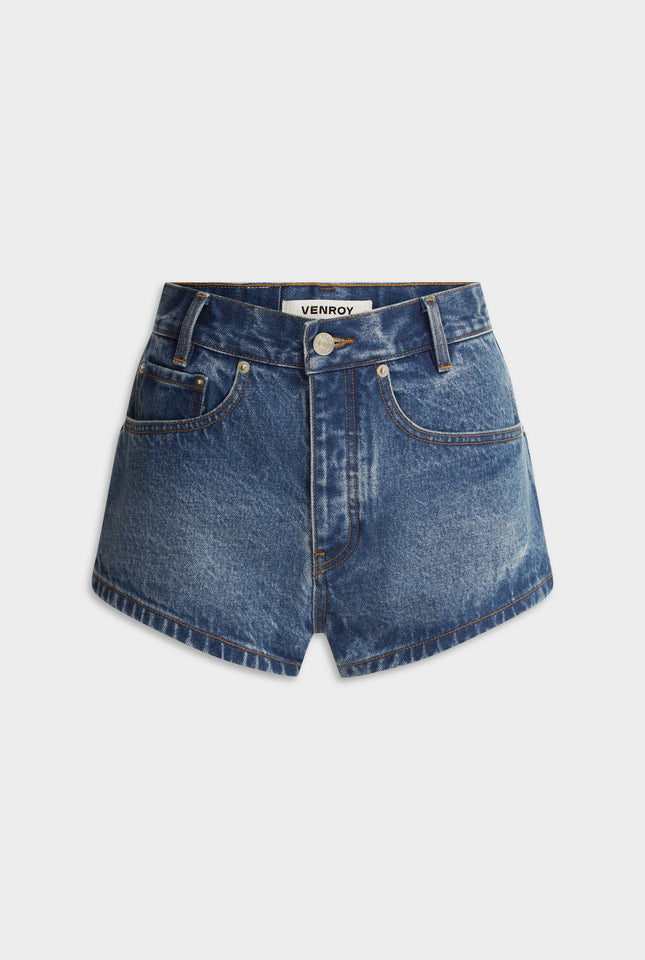 Denim Short - Mid Indigo