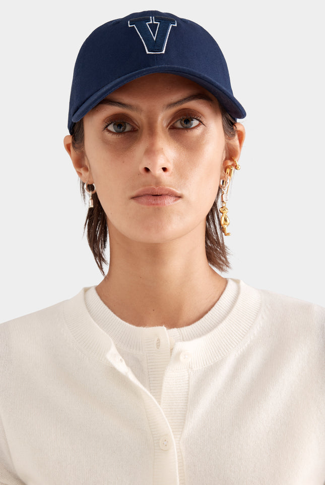 Dropshoulder Cashmere Cardigan - Off White