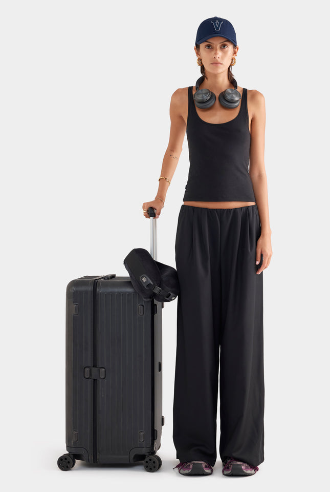 Lightweight Cotton Tank - Black