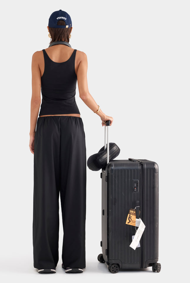 Lightweight Cotton Tank - Black