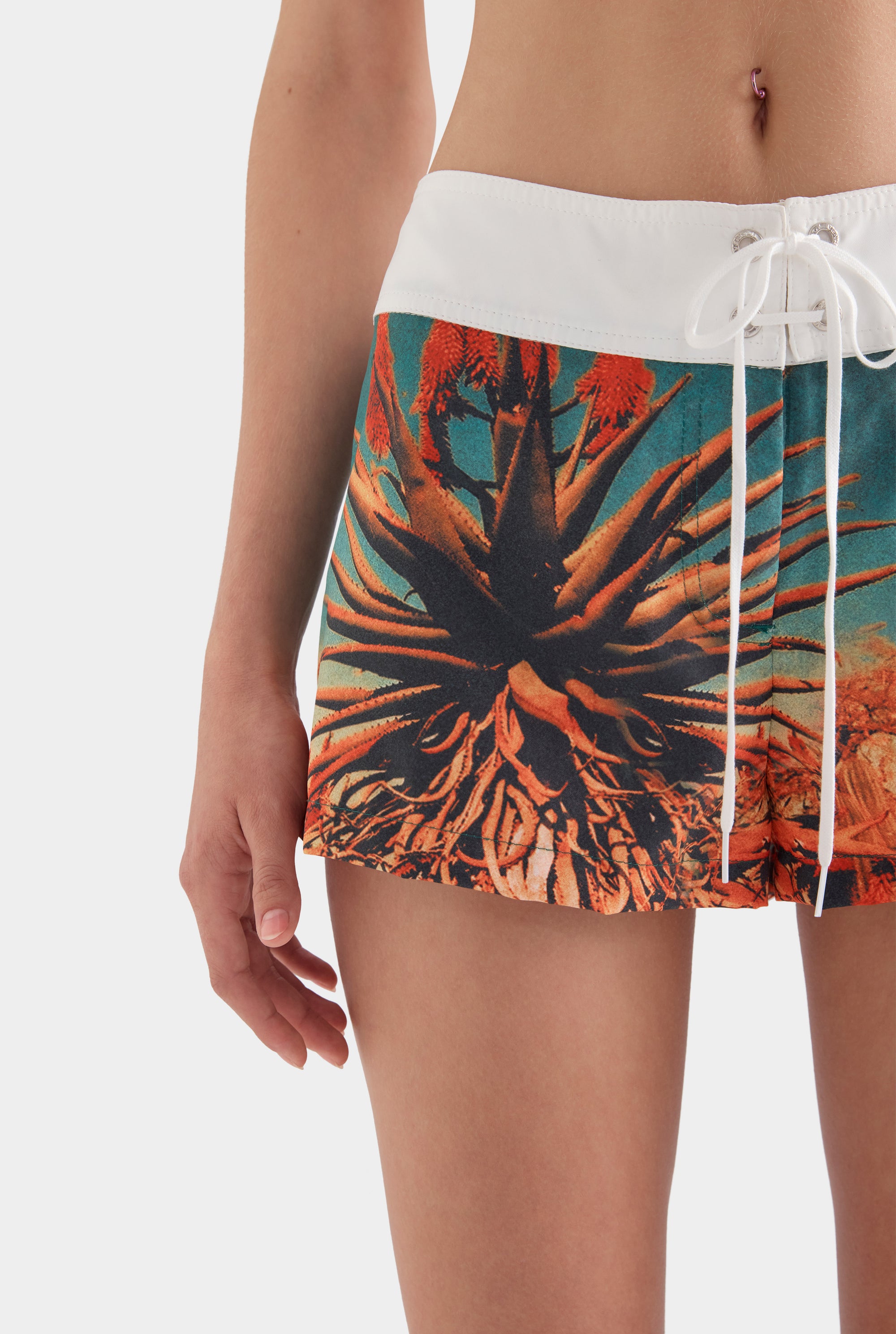 Mini Boardshort - Cactus Print