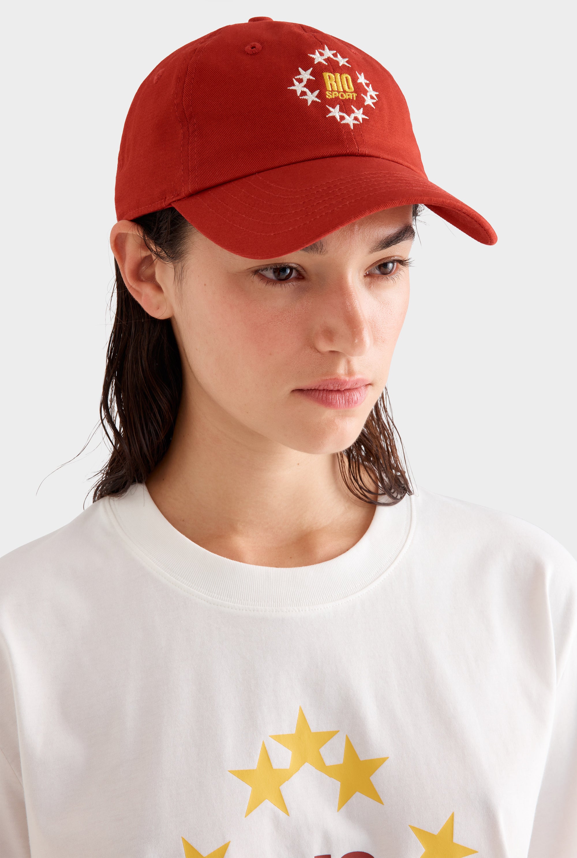 Venroy Rio Cotton Logo Cap -  Picante