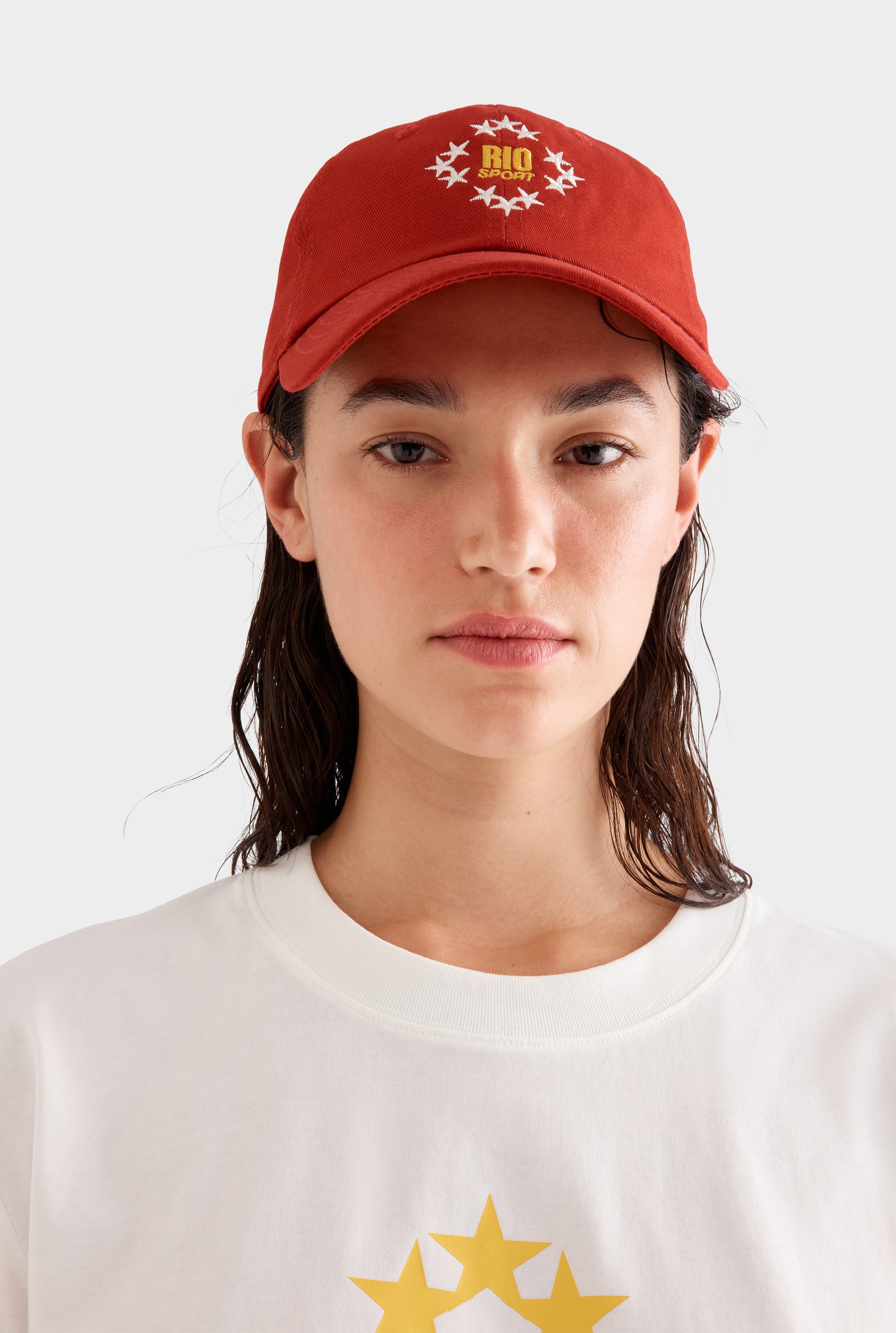 Venroy Rio Cotton Logo Cap -  Picante