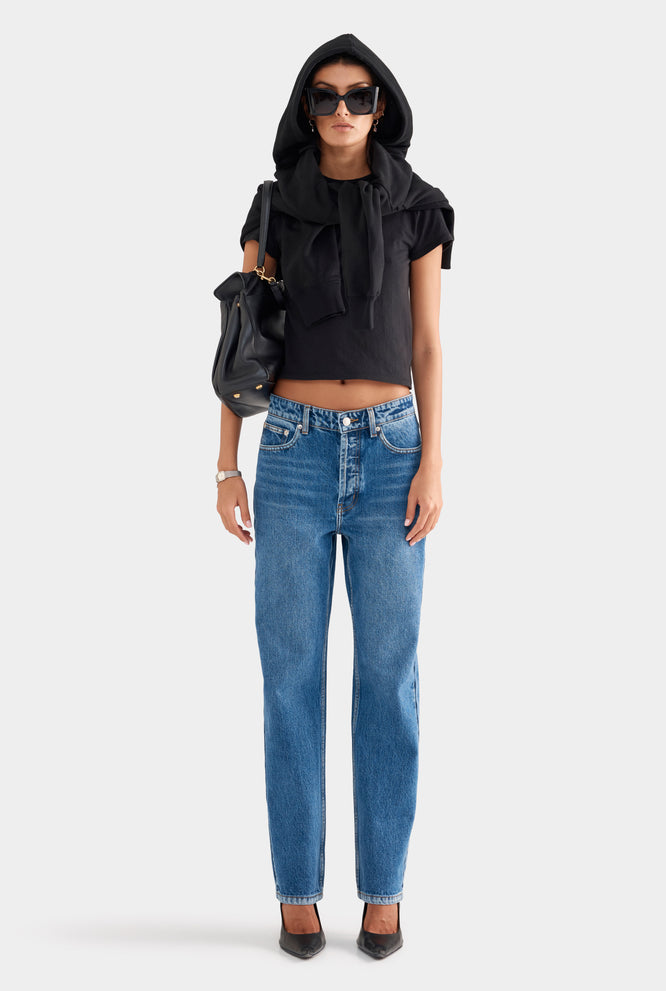 Straight Leg Jean - Light Blue