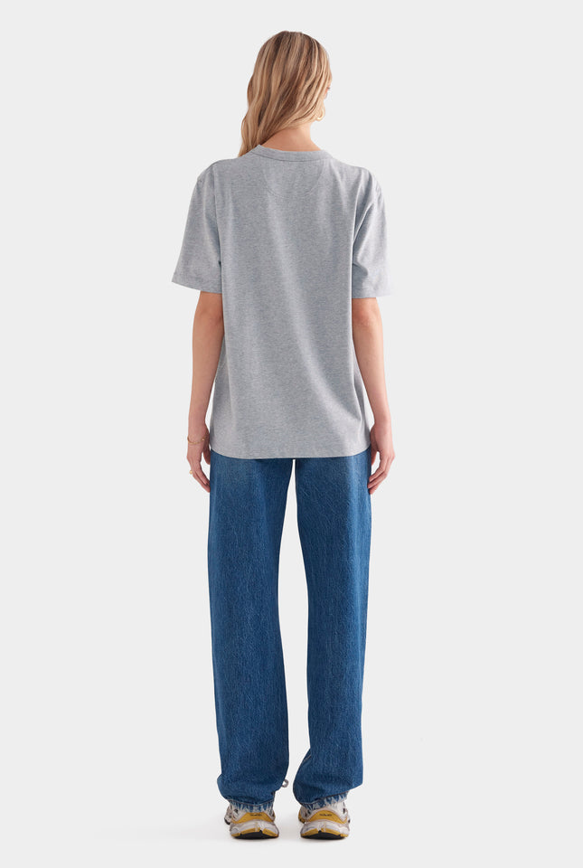 Venroy Varsity Logo T-Shirt - Grey