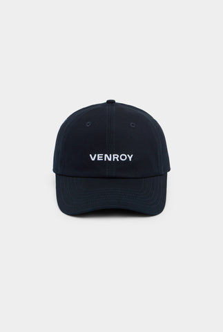 Venroy Cotton Logo Cap - Navy