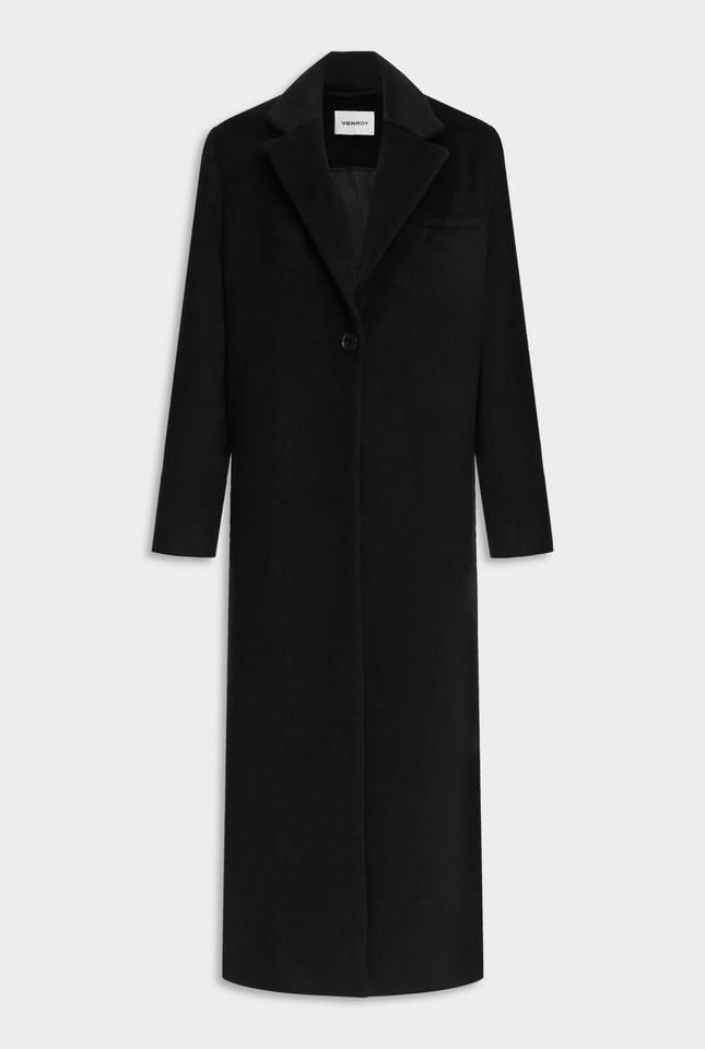 Wool Coat - Black
