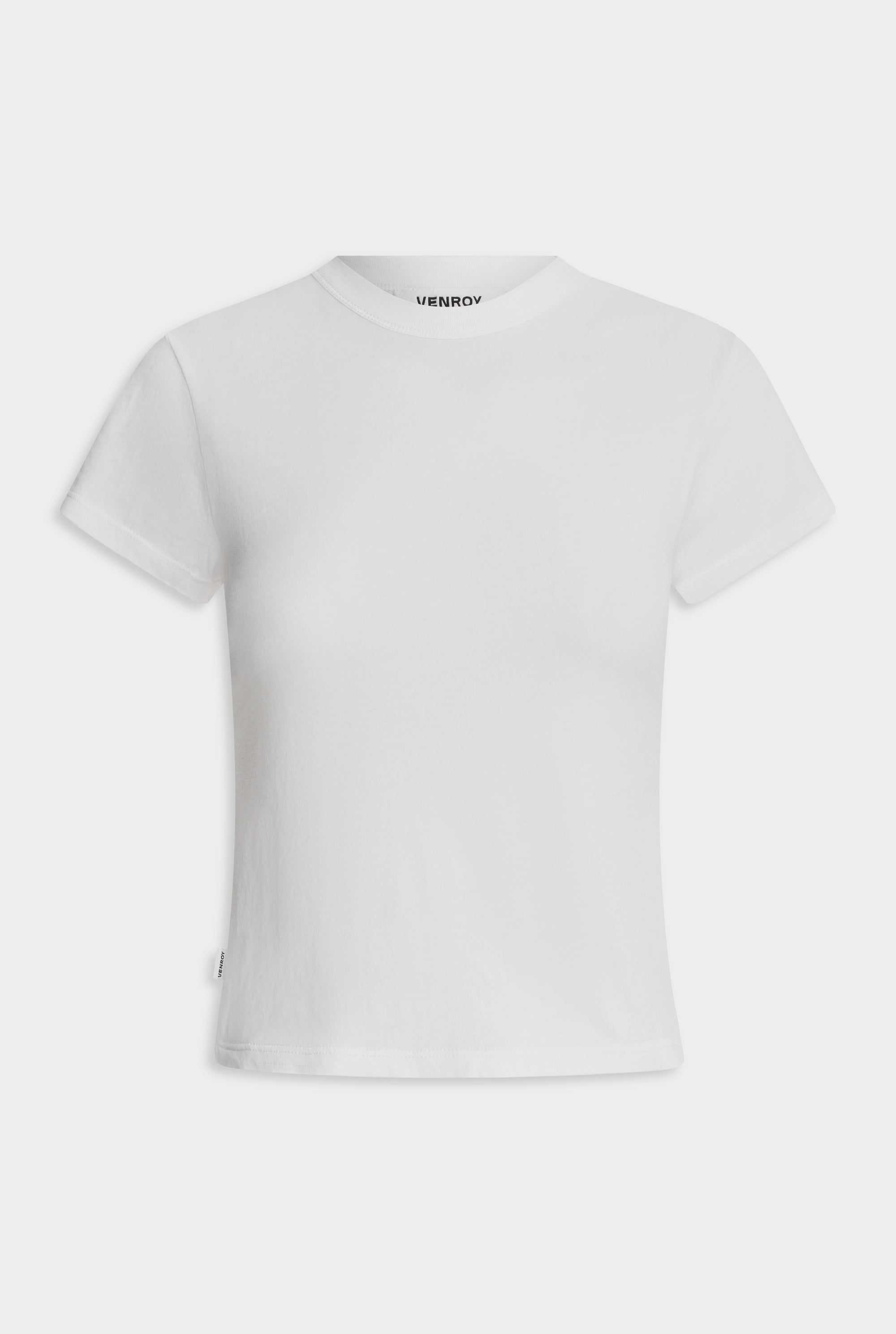 Lightweight Cotton Baby Tee - White
