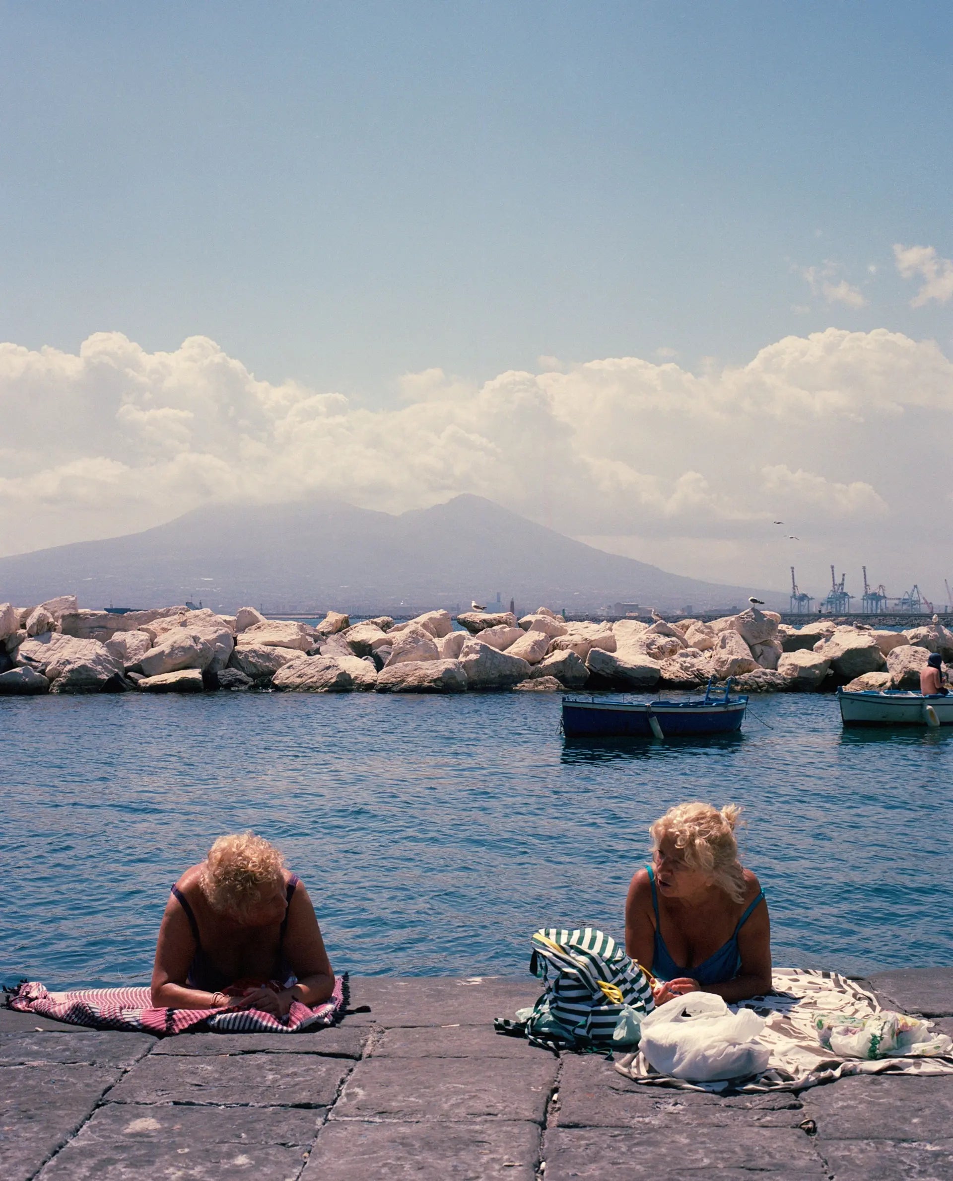 two woman